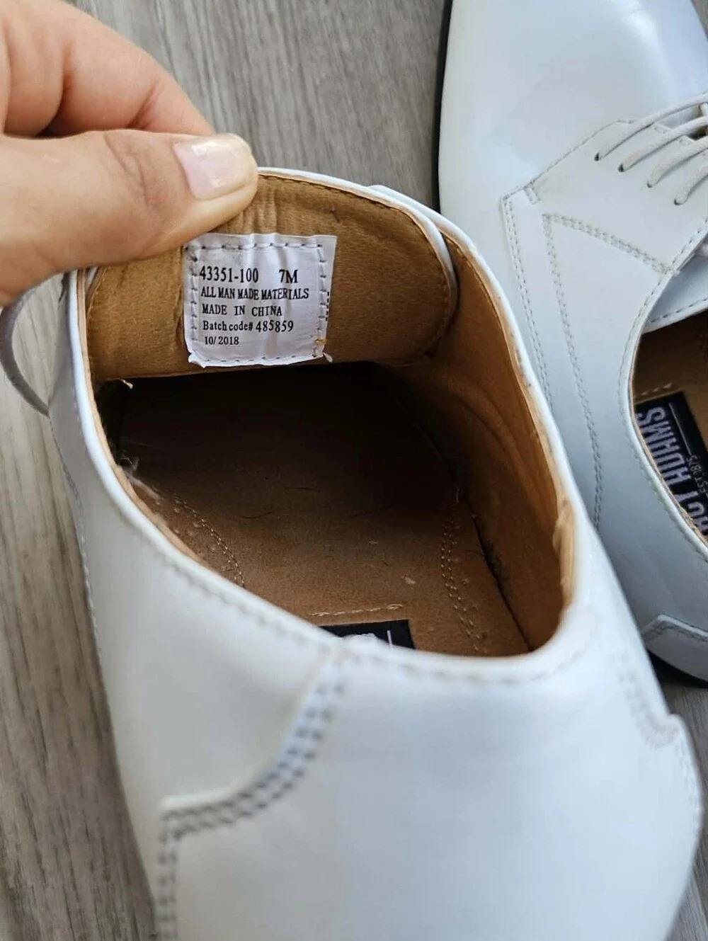 Stacy Adams classic white